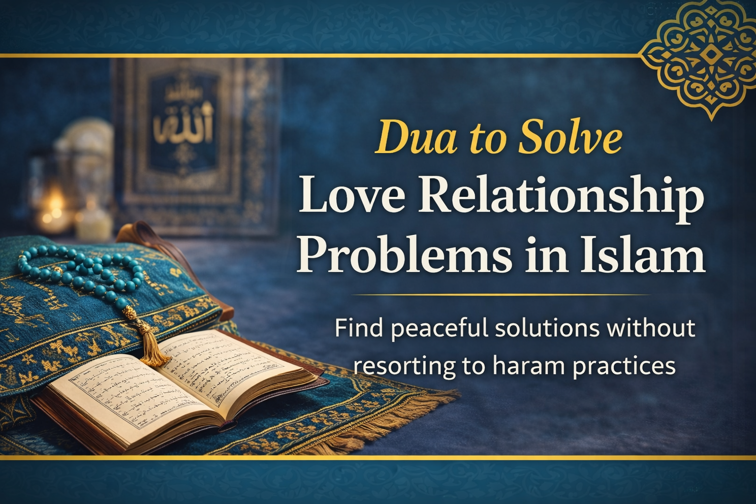 Dua to Solve Love Problems